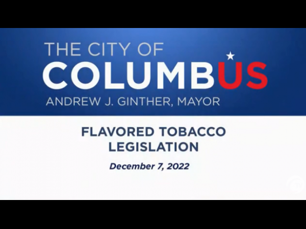Columbus Passes Flavored Vape and Tobacco Ban